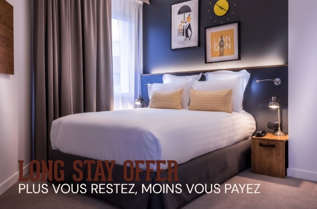 Best Western Plus Suitcase Paris - La D&eacute;fense : Longstay Offer : Get 20% on our official website when booking 3 nigts and more